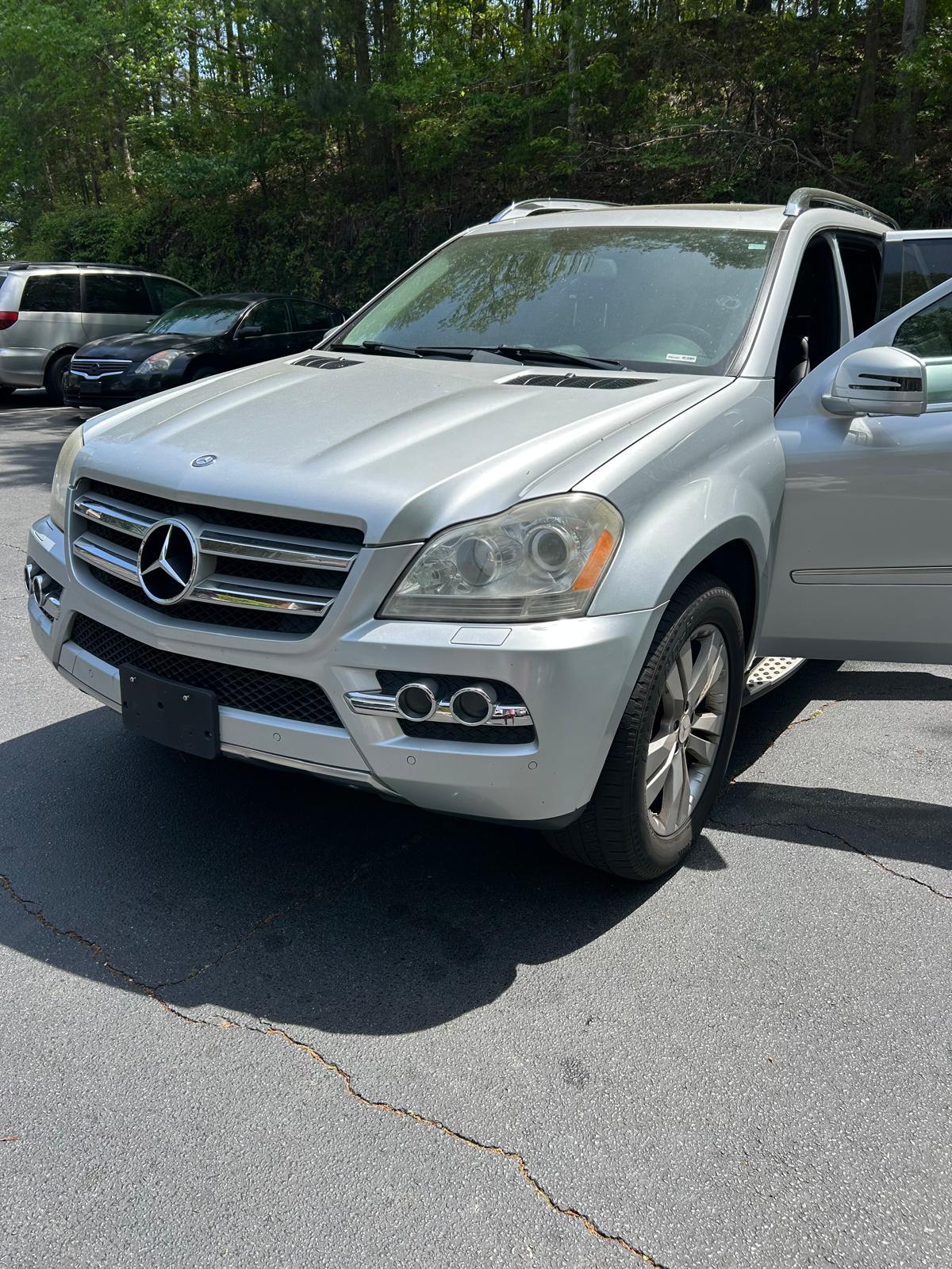 Mercedes GL450 sans plaque