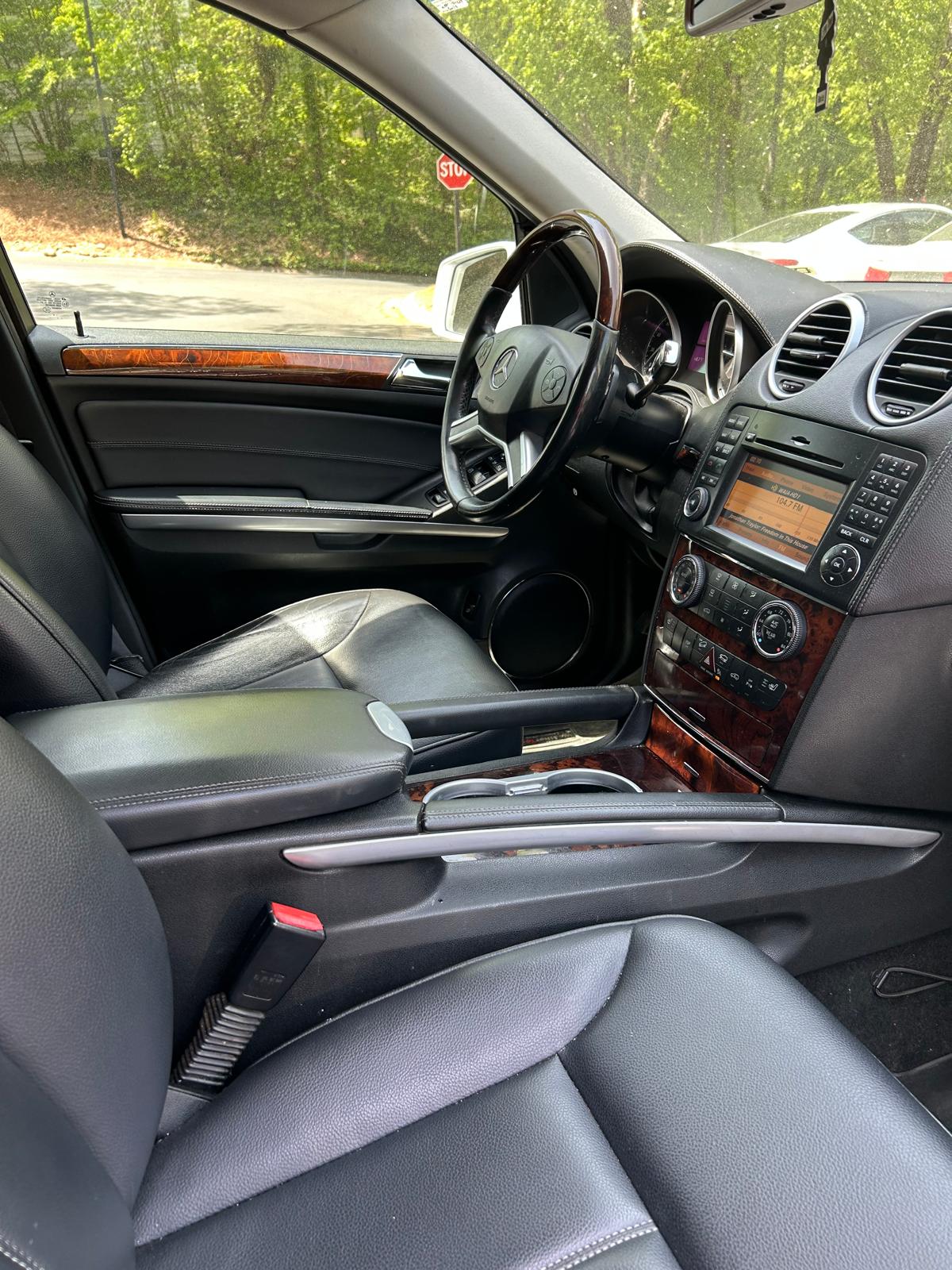 Mercedes GL450 sans plaque
