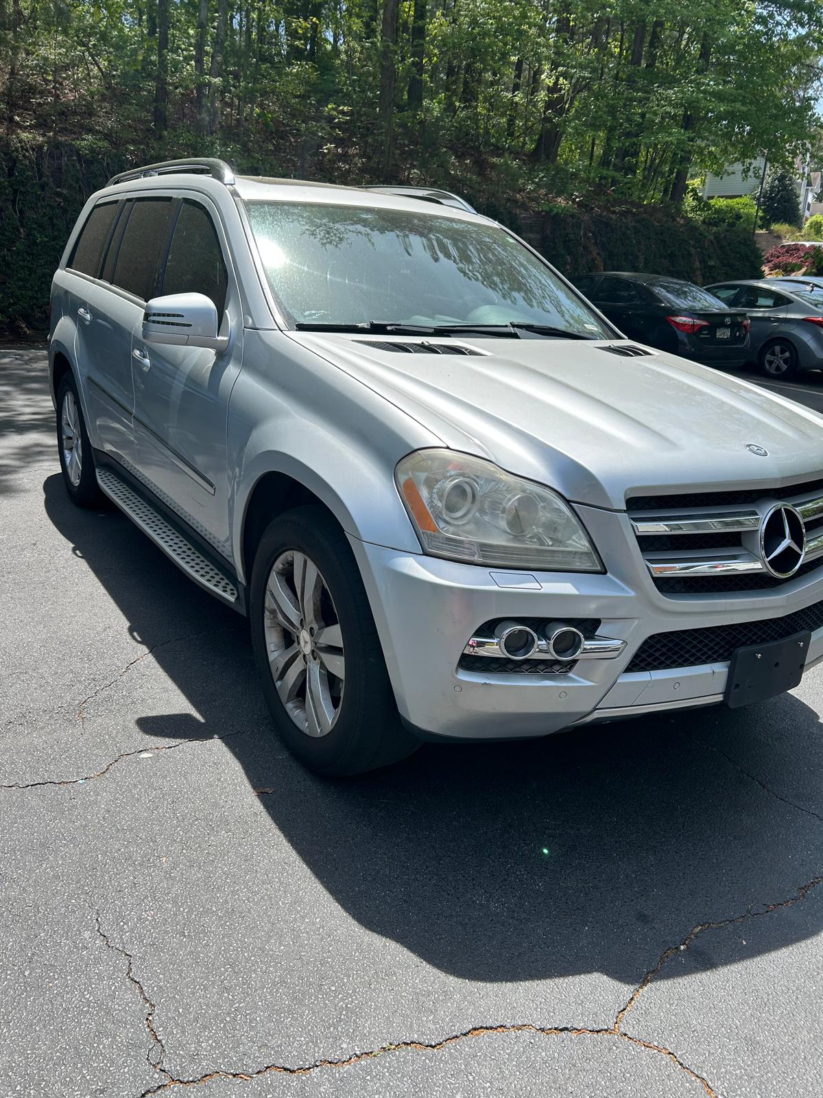 Mercedes GL450 sans plaque