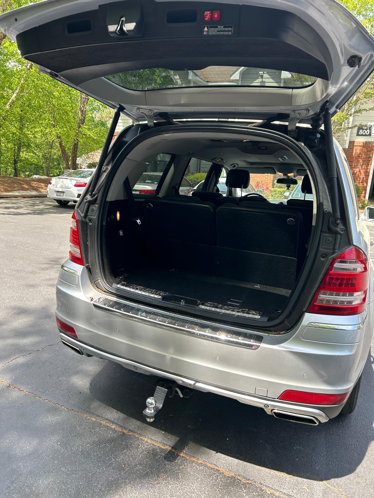 Mercedes GL450 sans plaque